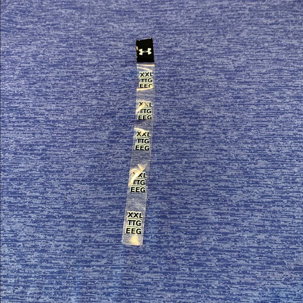Under Armour Heathered Blue Tech Tee - Picture 3 of 8
